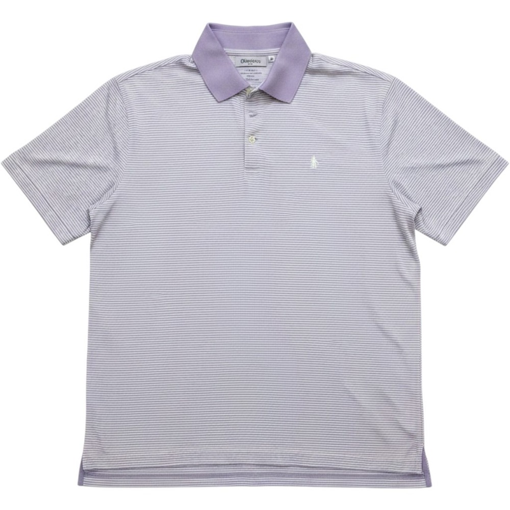 Polo Ralph Lauren Golf Lavender and White Striped Polo Shirt Size XXL